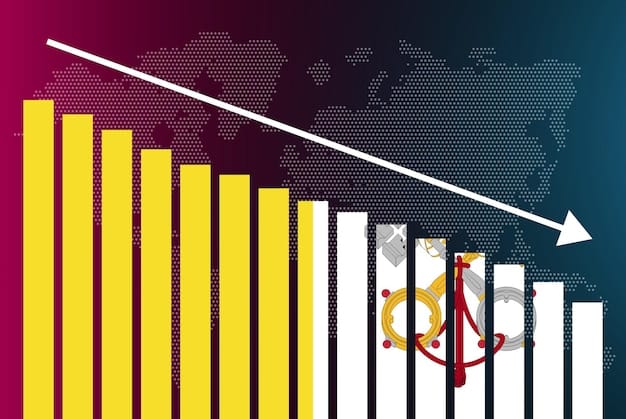 Depicts a simple bar graph comparing the current corporate tax rate of 21% against the proposed rate of 15%, with an arrow indicating the direction of change.