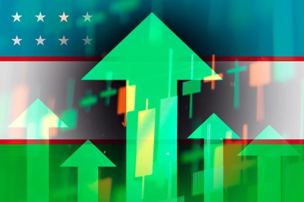 A visual representation of inflation, such as a chart showing rising prices of common goods and services, overlaid with the Federal Reserve's logo to signify their role in controlling inflation.