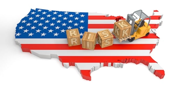 A map of the United States highlighting key manufacturing regions, illustrating the potential for localized supply chains.